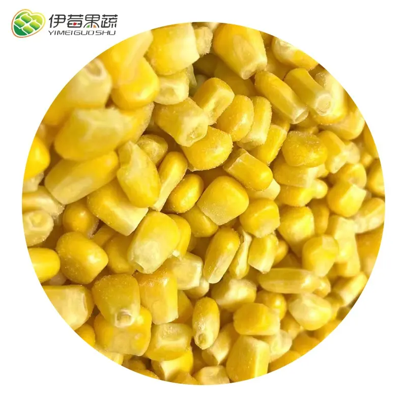 Frozen whole vegetables sweetcorn kernel corn cob cutting machine frozen corn yellow fresh white frozen corn