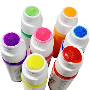 BEIFA Art Graffiti Poster Markers Supplier Acrylic Graffiti Pen 6 Neon Colors Jumbo Round Tip