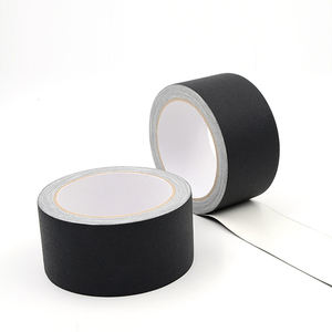 Ruban adhésif professionnel <span class=keywords><strong>noir</strong></span> pour appareil photo, en tissu de coton enduit de vinyle, finition mate non réfléchissante de qualité supérieure, personnalisable - Product Image 2