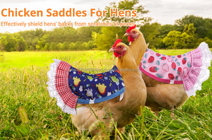 Al por mayor: Bonita silla de gallina para gallinas, delantales para gallinas, chalecos tipo silla para gallinas, ropa para aves de corral, protector de alas y plumas de la espalda - Product Image 3