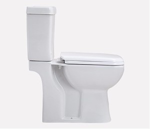 Inodoro Moderno de Cerámica de Dos Piezas con Doble Descarga de 250 mm, Económico y de Gran Venta en <span class=keywords><strong>Argentina</strong></span>, Ideal para Baños de Hotel - Product Image 5