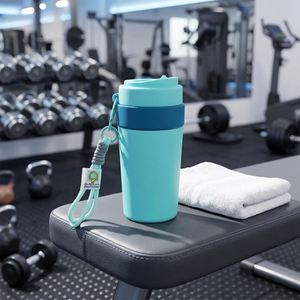 Vaso Térmico de Doble Pared con Aislamiento al Vacío, Libre de BPA, Botella de Viaje de Plástico a Prueba de Fugas, Artículos de Bebida Reutilizables Personalizados de Lujo - Product Image 1
