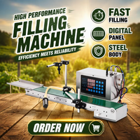 Machine de remplissage de liquides en continu à commande numérique avec pompe à diaphragme électrique automatique, capteur, moteur et PLC pour la vente en gros en ligne