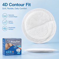 MummyFriend Almohadillas Absorbentes Desechables Tridimensionales y Transpirables para Lactancia, de Tela No Tejida con SAP y Pulpa de Madera, para Maternidad