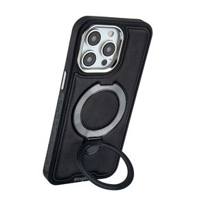 <span class=keywords><strong>Singstar</strong></span> usine béquille ronde Fundas Para étui celulaire pour iphone 11-16 pro max cuir encastré deux en un étuis de téléphone portable - Product Image 1