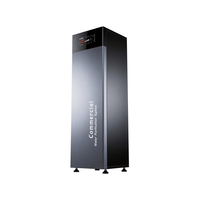 Système de filtration d'eau électrique commercial et extérieur en acier inoxydable IDIY avec purificateur UV RO et contrôle par application pour évier de cuisine