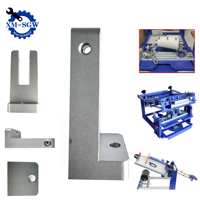 Soporte Metálico Fijo SGW OEM ODM para Máquina de Serigrafía Manual, Dimensiones Personalizadas
