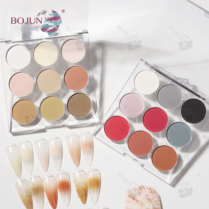 Paleta de Polvo para <span class=keywords><strong>Uñas</strong></span> Cuadrada Holográfica de 12 Colores en Tonos <span class=keywords><strong>Nude</strong></span>, Rosa y Neón <span class=keywords><strong>con</strong></span> Efecto Espejo y Pigmento Brillante para <span class=keywords><strong>Uñas</strong></span> Acrílicas - Product Image 2