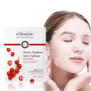 OEM ODM KORMESIC bulk smoothing nourishing best Cherry Tomatoes Antioxidant Maskn Snail Stock Solution Anti-wrinkle Mask