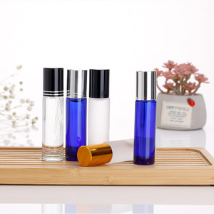 8ml 10ml Glass <strong>Roller</strong> Bottle with Screw Cap Roll-On Empty <strong>Perfume</strong> Refillable for Essential Oils - Product Image 3