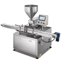 Machine automatique de remplissage de beignets au chocolat, machine de remplissage de croissants à vendre