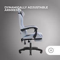 Chaise de bureau gaming moderne en similicuir PU, pivotante, de luxe, pour ordinateur, style course, pour la maison et le bureau