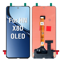 Écran OLED OEM pour Honor X8D sans cadre, panneau de téléphone portable, écran TFT LCD de remplacement pour téléphone