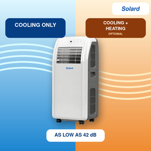 Solard 24V Portable Solar Air Conditioner 7000/9000/12000 BTU Low-<b>Power</b> All-in-One Cooling & Heating AC for Off-Grid Use SLD-TKP - Product Image 4