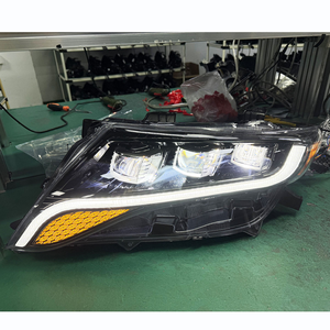 ไฟหน้าโปรเจคเตอร์ LED ด้านคนขับสำหรับ Toyota Venza ปี 2009 2010 2011 2012 2013 2014 2015 ชุดประกอบโครงสีดำ - Product Image 1