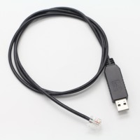 Câble de console USB FTDI PL2303GT avec chipset, vers RJ11 4P4C, 1,8 m, Plug & Play pour routeur/commutateur
