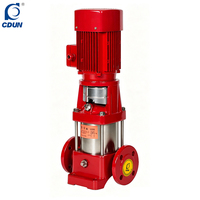 Pompe à eau commerciale CDLF de haute qualité 100 CV en acier inoxydable, centrifugeuse verticale multi-étages électrique, haute performance OEM