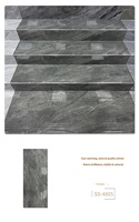 Carreaux d'accentuation extérieurs en porcelaine 600x600mm, résistants aux acides, effet brique, surface brillante, pour sol