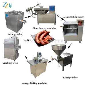 Simple Structure Meat Grinder and Sausage Maker / Sausage Clipping Machine / Sausage Line