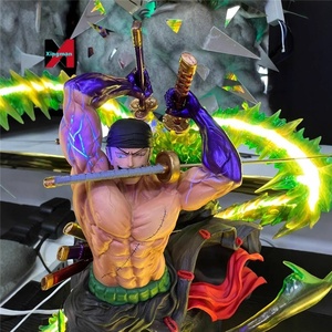 Une Pièce Roronoa Zoro Trois Épées Style Miroir Cassé Statue Anime Figure Modèle ATT Edition - Product Image 2