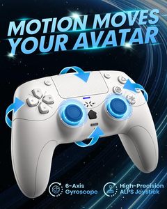Wireless BT 5.0 Stretchable Game <b>Controller</b> Mobile <b>Phone</b> Android IOS Gamepad Joystick Retractable <b>for</b> <b>for</b> Game Wheel Steering - Product Image 4