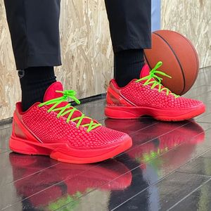 Nouvelles Chaussures de Basketball 6 Protro pour Hommes, Qualité Supérieure, en Stock Direct Usine, Rouge/Vert - Product Image 5