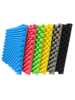 Panneaux acoustiques modernes et écologiques en mousse pour caisses à œufs KTV Absorption acoustique très efficace et ignifuge pour installation en studio