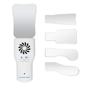 Espejo Dental Eléctrico de Acero Inoxidable con LED, Reflector Fotográfico, Desempañado Automático, 4 Espejos Intercambiables para - Product Image 2