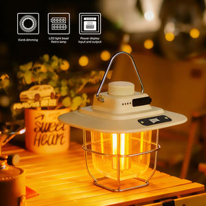 Lámpara Portátil Vintage de ABS para Jardín, Camino, Césped, 20 LED SMD, Luz de Trabajo, Recargable por USB, Luz de Emergencia - Product Image 3