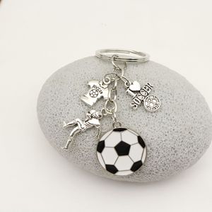 Porte-clés mousqueton en métal personnalisé, thème Coupe du Monde 2026, en alliage de zinc, souvenir promotionnel, style vintage et mode - Product Image 5