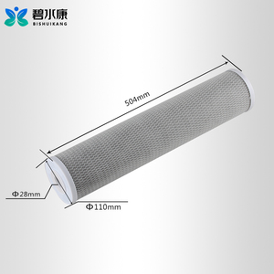 20 inch CTO nén than hoạt tính lọc nước <span class=keywords><strong>Cartridge</strong></span> cho nước nhà lọc và loại bỏ mùi - Product Image 1