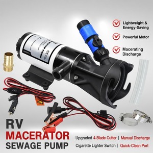 <span class=keywords><strong>Bomba</strong></span> de Aguas Residuales Eléctrica Portátil de 12 V/24 V y 12 GPM, <span class=keywords><strong>Bomba</strong></span> de Aguas Residuales para Inodoro de Autocaravana, para <span class=keywords><strong>Caravana</strong></span>, Embarcación, Autocaravana - Product Image 1