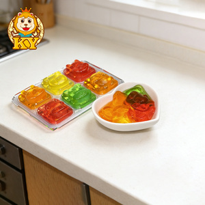 Bonbons en <span class=keywords><strong>gelée</strong></span> et poudings aux saveurs fruitées, multicolores et moelleux, en gros - Product Image 4