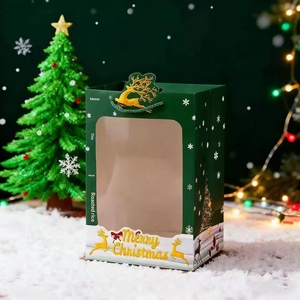Bolsas de Regalo Navideñas con Lámina Dorada para Fiestas y Santa Claus Secreto - Product Image 2