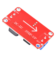 Convertidor Elevador de Voltaje DC-DC FYX Stock XL6019 5A, Regulador de Voltaje Ajustable de 3.3V a 35V, Módulo de Fuente de Alimentación de Alta Potencia 5V 12V 24V
