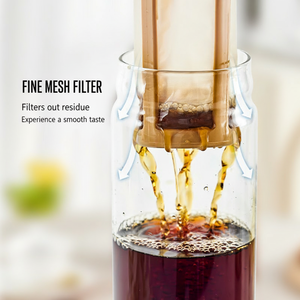 Jarra de Vidrio de Borosilicato para Café Frío y Té, con Capacidad de 1000 ml, para Uso Doméstico - Product Image 6