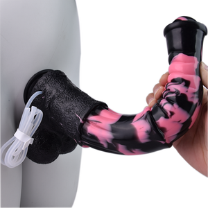 FAAK Silicone Fantasy Ejaculação <span class=keywords><strong>Dildo</strong></span> Tamanho M L 35cm de comprimento Squirting Cavalo Penis Com Sucker Spray Líquido Função Sex Toys - Product Image 5