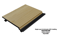 Paneles y Tablas de Revestimiento de Techo de Madera Plástica Compuesta (WPC) para Exteriores, Resistentes al Agua -120-15.5