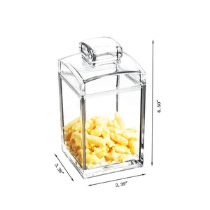 580ml Offre Spéciale D'air De Cuisine de Stockage de Nourriture Étanche Cookie Biscuits Snack Pot Récipient de Conservation des Aliments Réservoir Joint Acrylique Pot - Product Image 2