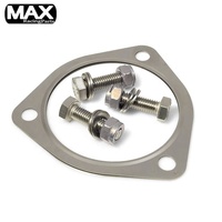 Kit de tuyau d'échappement en acier inoxydable de 2,5'' pour VW Volkswagen MK3 VR6 12V, pièces de course automobile, tuyau de test, tuyau de descente pour moteur turbo