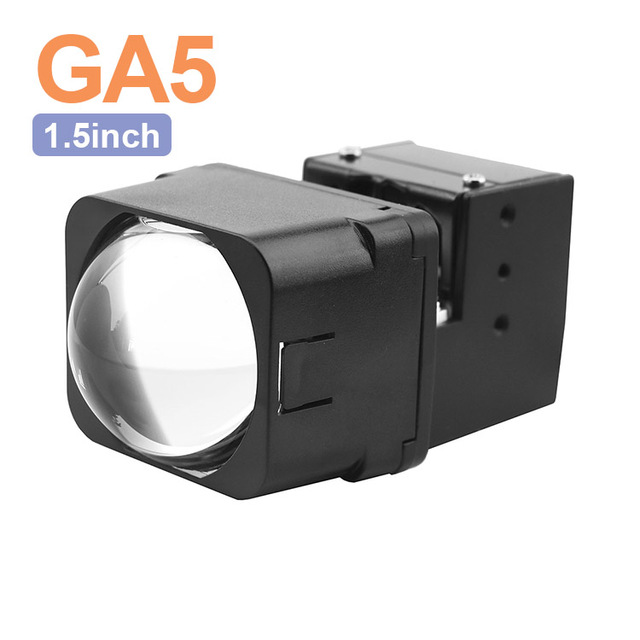 Hot Products New 1.5 Inch Matrix Bi Led Projector Lens High Low Beam Double Reflector Universal Headlight Retrofit Modified