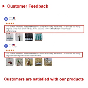 Decorazioni Natalizie di Lusso Personalizzate 2026, Palline di Vetro Soffiato per Albero di Natale - Product Image 6