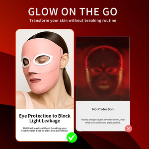 EYCO-<span class=keywords><strong>Masque</strong></span> facial LED en silicone pour thérapie par la lumière, nouveauté - Product Image 6