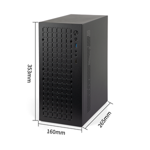 RGeek Micro ATX чехол для ПК мини-ПК <span class=keywords><strong>ITX</strong></span> настольный компьютер чехол Micro ATX MATX DTX <span class=keywords><strong>ITX</strong></span> <span class=keywords><strong>Mini</strong></span> PC, поддержка 3,5 ''HDD - Product Image 2