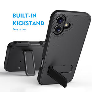 आईफोन 16 प्लस के लिए टिकाऊ बुने हुए होल्स्टर कॉम्बो फ्लाइट केस के साथ सबसे ज्यादा बिकने वाला भारी ड्यूटी कवच शॉकप्रूफ फोन केस - Product Image 6