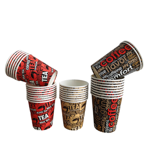 Low MOQ High Quality 8oz <b>12oz</b> <b>Coffee</b> <b>Cups</b> Hot Drink Paper Glass - Product Image 4