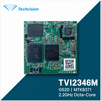 Techvision 2346M MTKG520 OSM-L Système sur Module Octa Core 2xA78 6xA55 6nm 9TOPS NPU 8GB LPDDR5 128GB UFS 4K60 Android 15 Linux