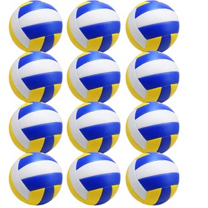 Balón de Voleibol Profesional de Cuero Laminado Tamaño Oficial 5, Termosellado, Suave al Tacto, para Partidos en Interiores, Exteriores y Playa, Venta al Por Mayor - Product Image 3