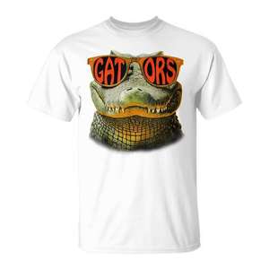 T-shirt Graphic Gators Name Distressed Classic Gator Strong Gamedays - Product Image 1