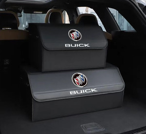 High Quality PU Leather Collapsible Storage Box Car Trunk Boot Organizer